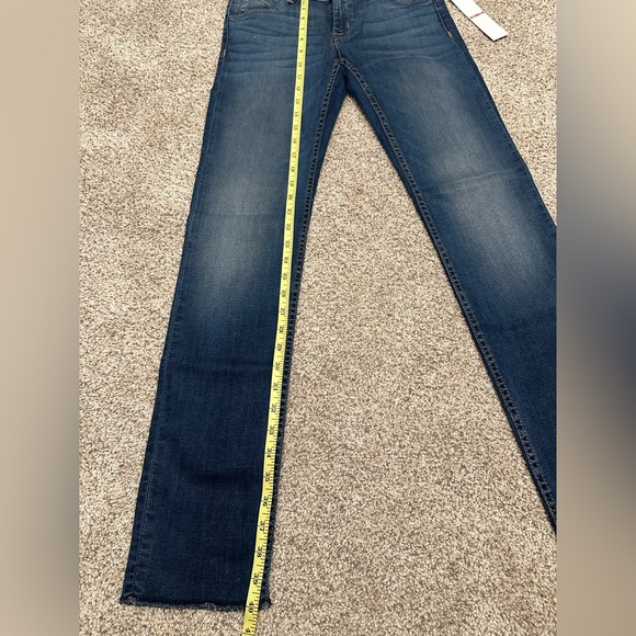 HUDSON JEANS Bacara Straight Flood Cuff Blue Denim Women Size 26 NWT - Picture 6 of 11